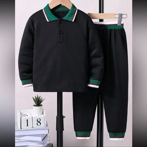 Cute sweatsuit for kids comfortable easy to wear
